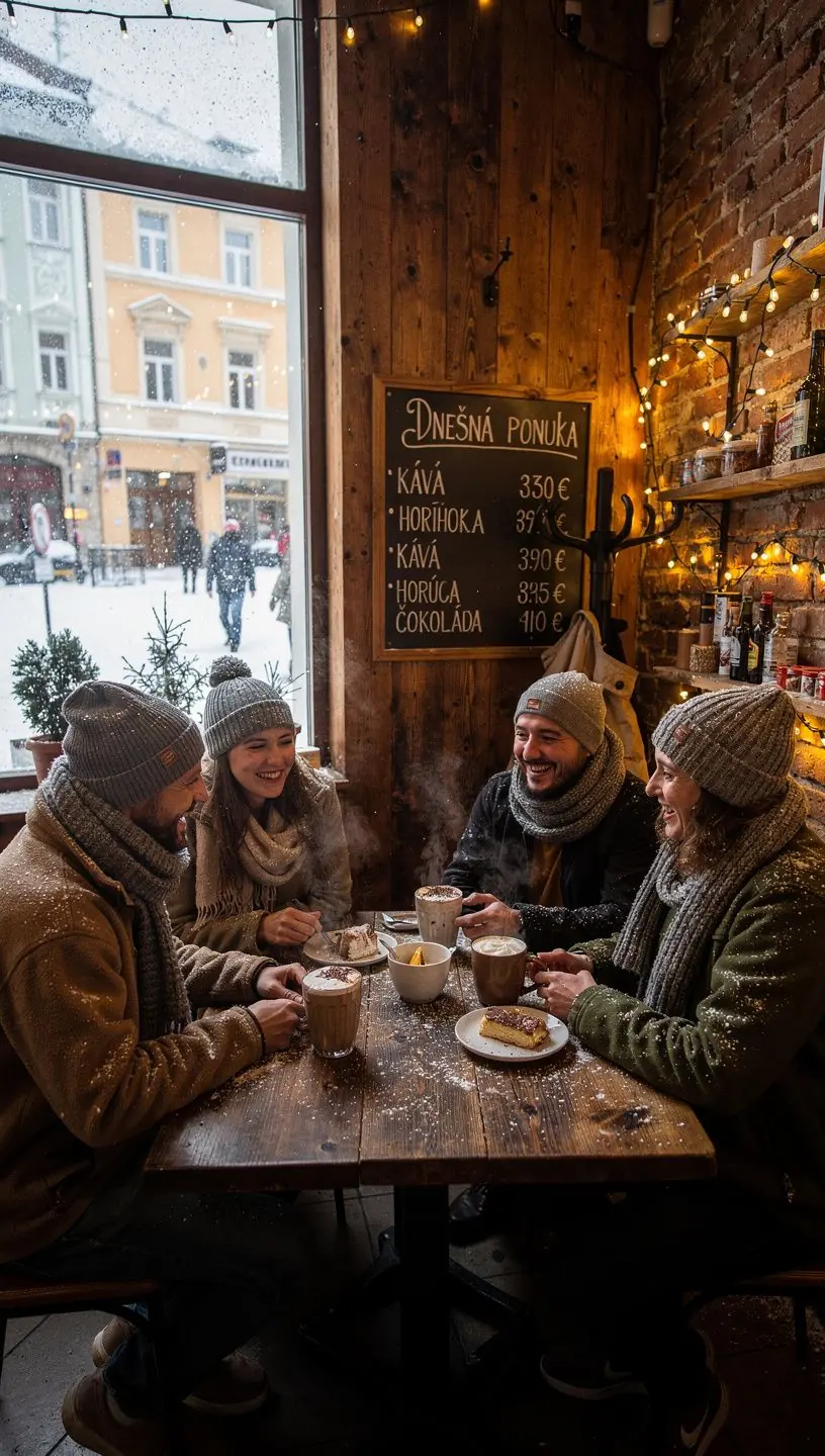 Vibrant spring flowers blooming in a Slovak countryside landscape.
