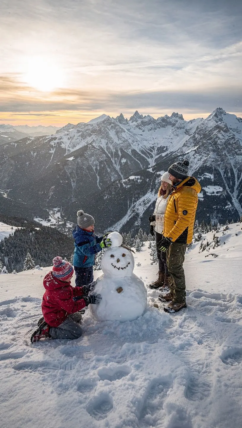 Breathtaking view of the High Tatra Mountains during autumn foliage.